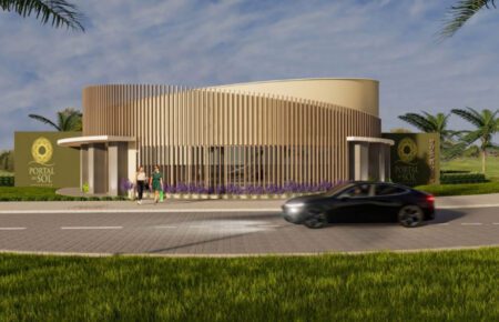 Entrada do Campo de Golfe passa por Retrofit para Receber Stand de Vendas